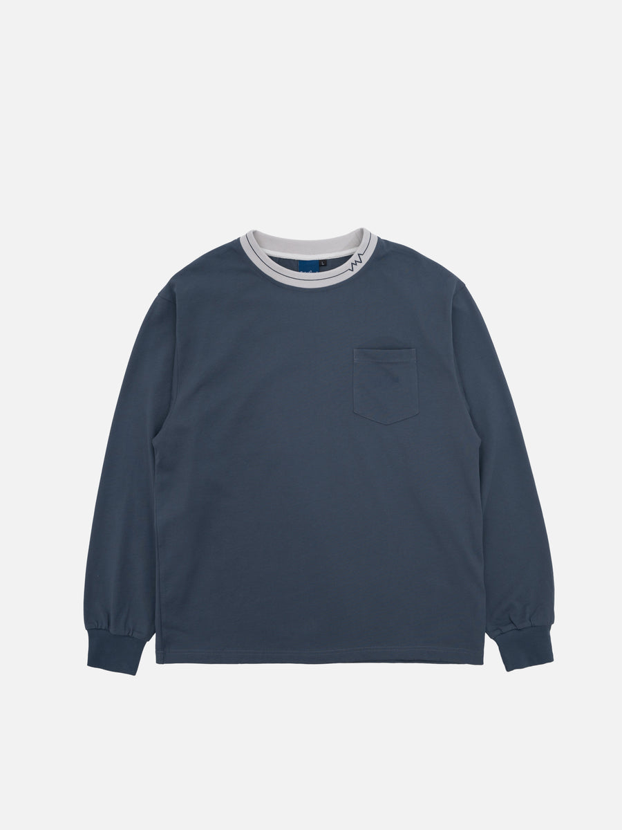 Fat Beat LS tee / Slate (スレート) – INTERBREED ONLINESTORE