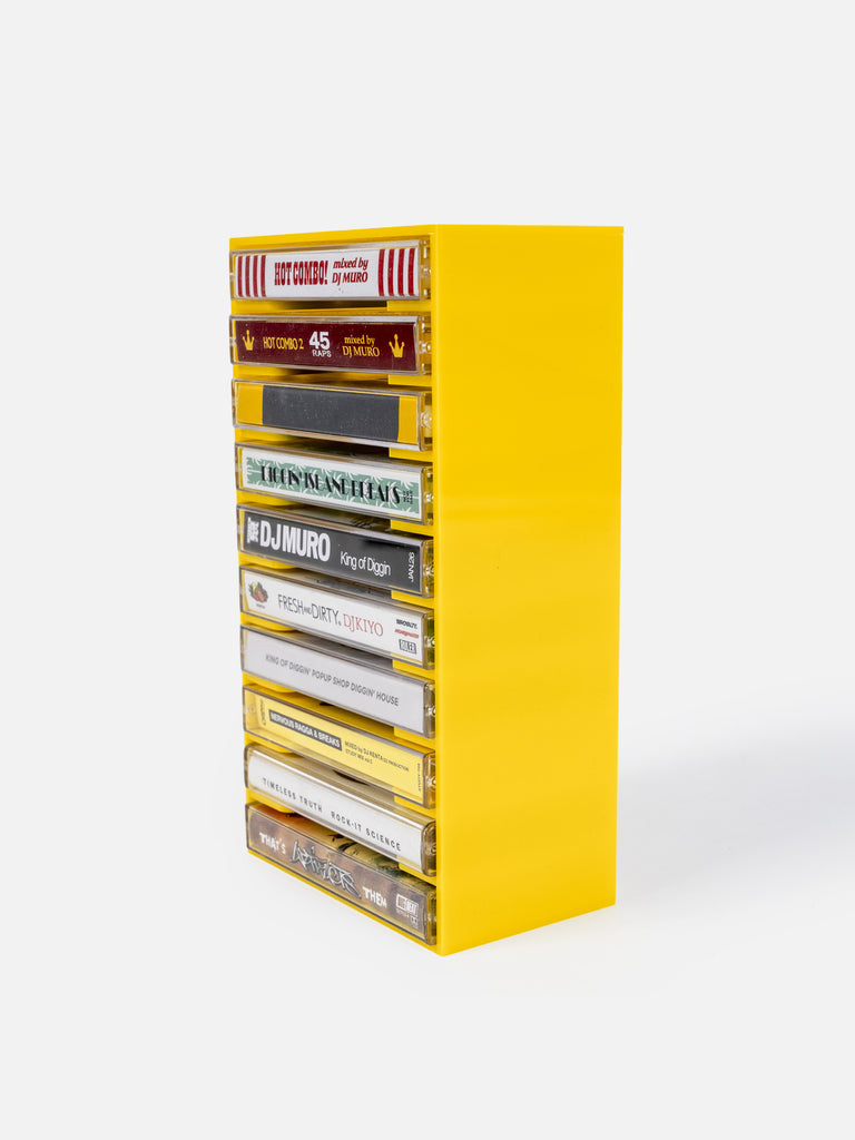 IB Records Cassette Tape Rack / Yellow (イエロー) – INTERBREED ONLINESTORE